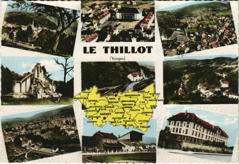 Carte postale ancienne Le Thillot au Thillot