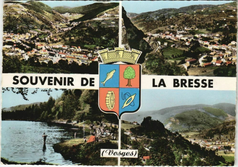 Carte postale ancienne La Bresse - Vosges à La Bresse