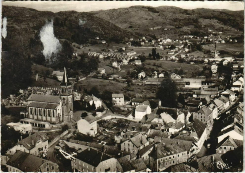 Carte postale ancienne Le Thillot - Vue générale au Thillot