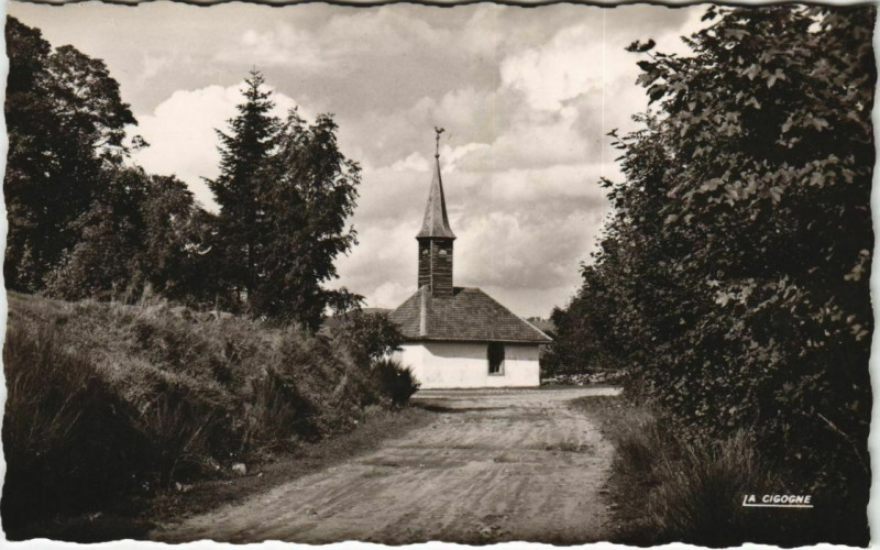 Carte postale ancienne La Bresse - Chapelle de brabant à La Bresse