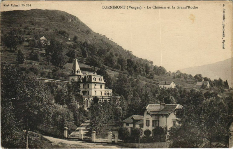Carte postale ancienne Cornimont - L e chateau à Cornimont