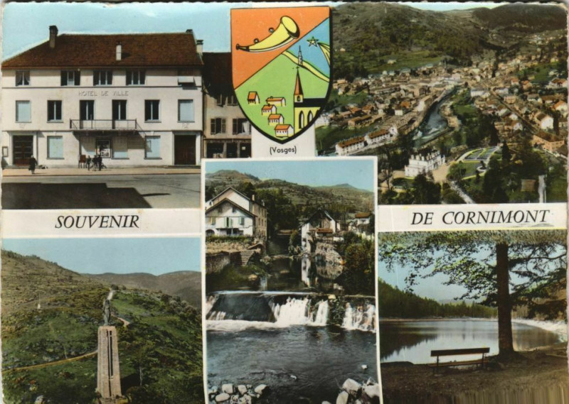 Carte postale ancienne Souvenir de Cornimont à Cornimont