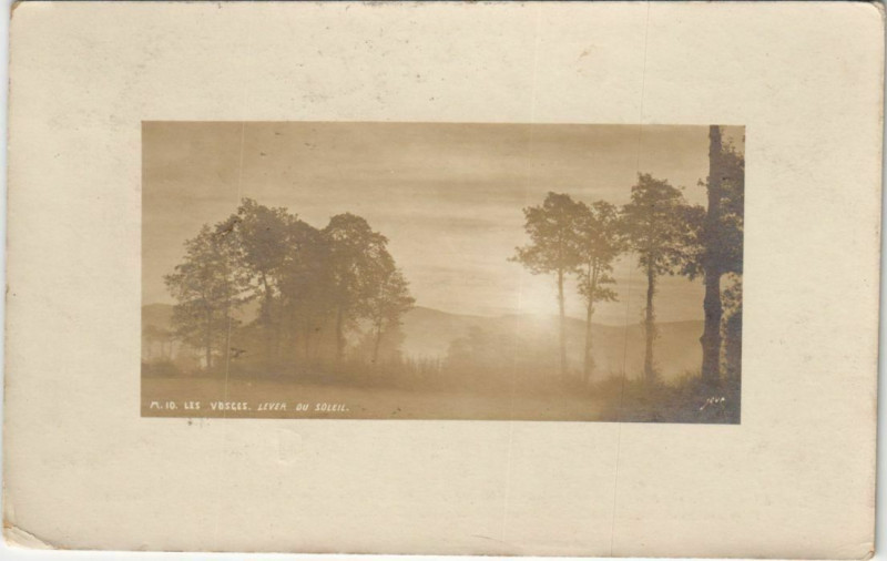 Carte postale ancienne Les Vosges carte photo