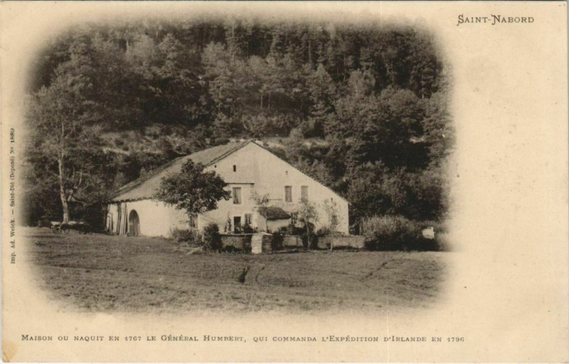 Carte postale ancienne Saint-Nabord