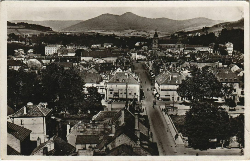 Carte postale ancienne Saint-Die - Vue d'ensemble