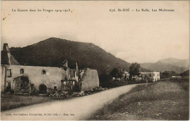 Carte postale ancienne Saint-Die - La bollee