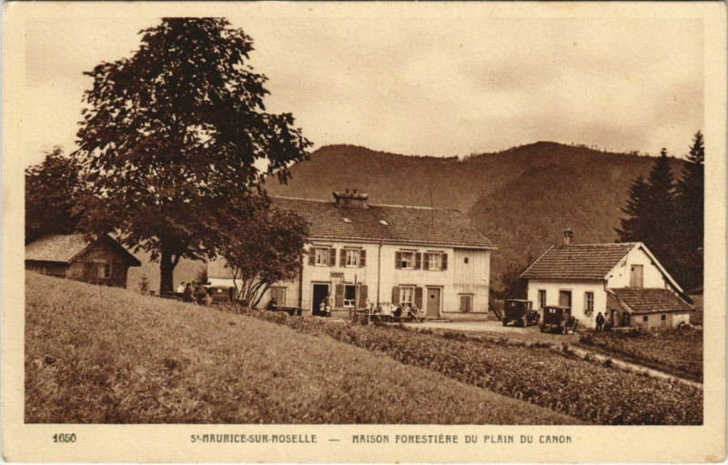 Carte postale ancienne Saint-Maurice-sur-Moselle - Maison forestiere