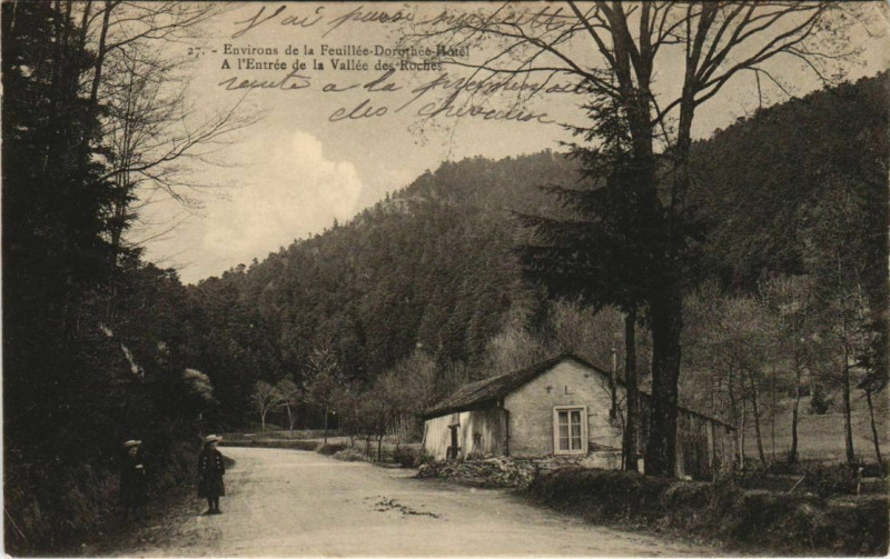 Carte postale ancienne Environs de la feuille