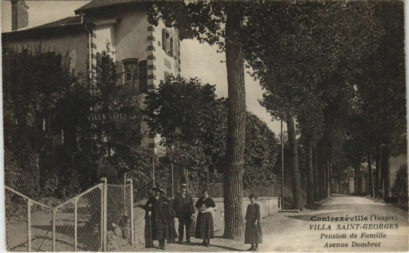 Carte postale ancienne Contrexeville - Villa Saint-Georges à Contrexéville