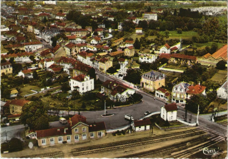 Carte postale ancienne Rambervillers - Vue générale à Rambervillers