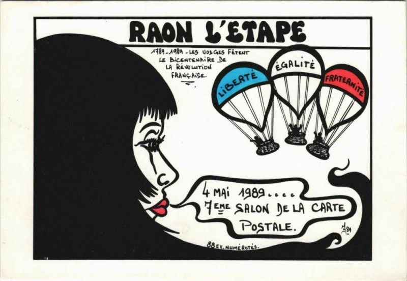 Carte postale ancienne Raon-l'Etape Jacques Lardie