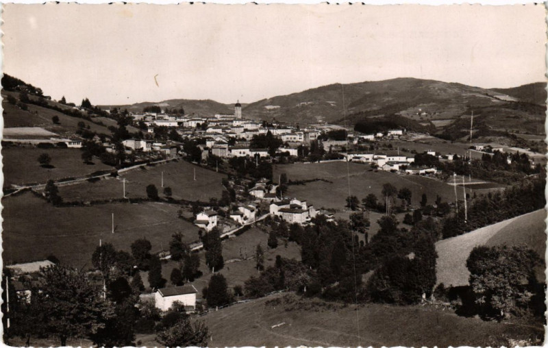 Carte postale ancienne Grandris vue générale à Grandris