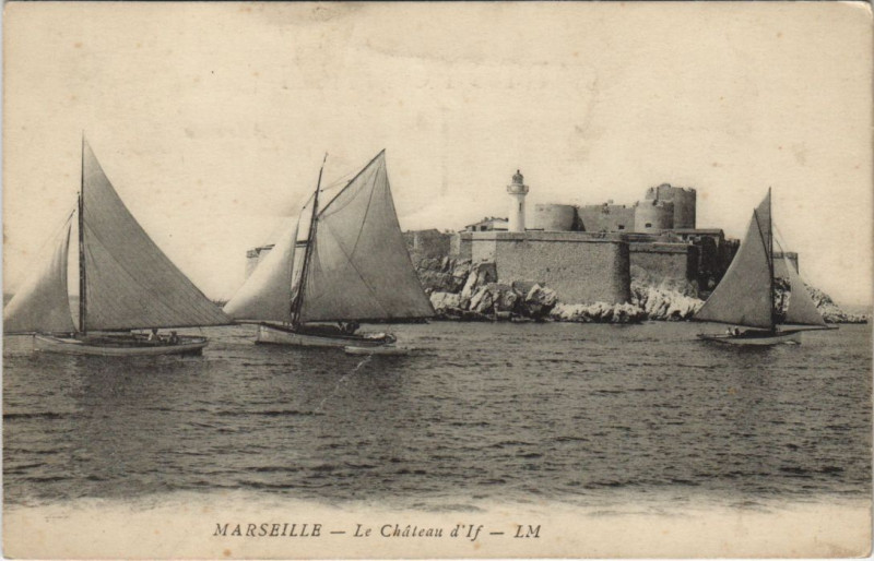 Carte postale ancienne Marseille - Le chateau à Marseille