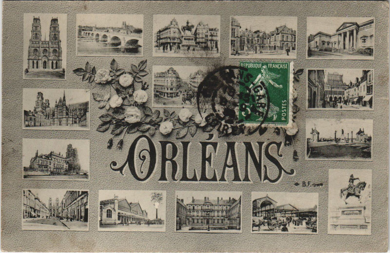 Carte postale ancienne Orleans -