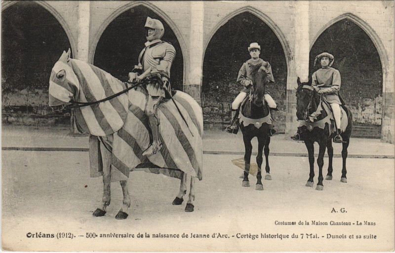 Carte postale ancienne Orleans - Anniversaire de la à Orléans