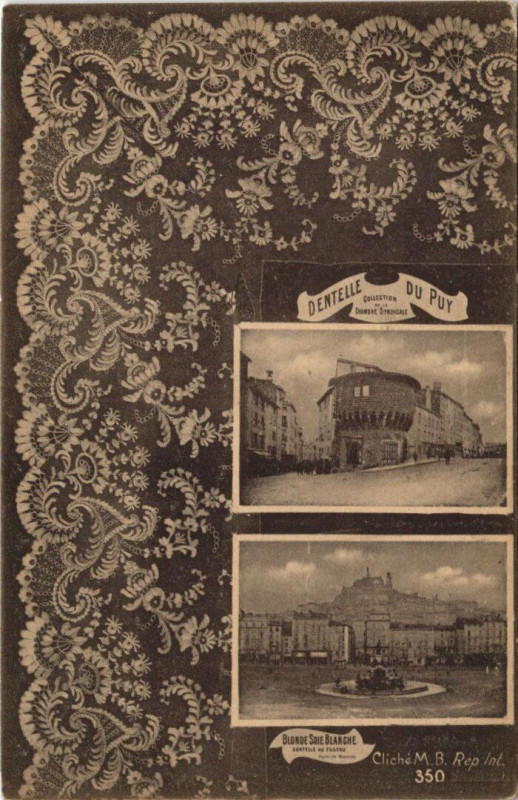 Carte postale ancienne Dentelle du Puy