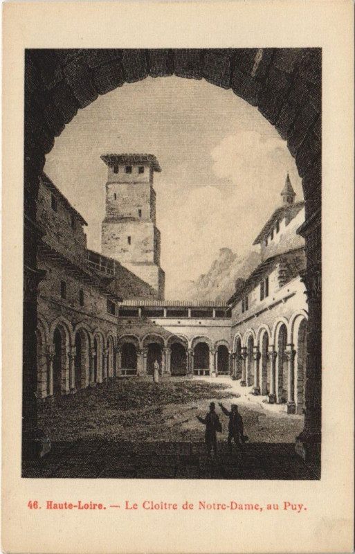 Carte postale ancienne Haute Loire - lE Cloitre