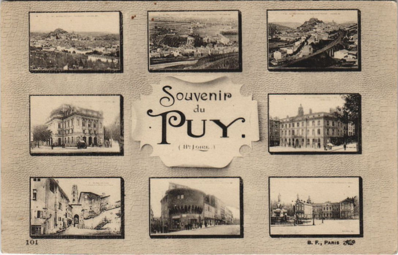Carte postale ancienne Souvenir Du Puy