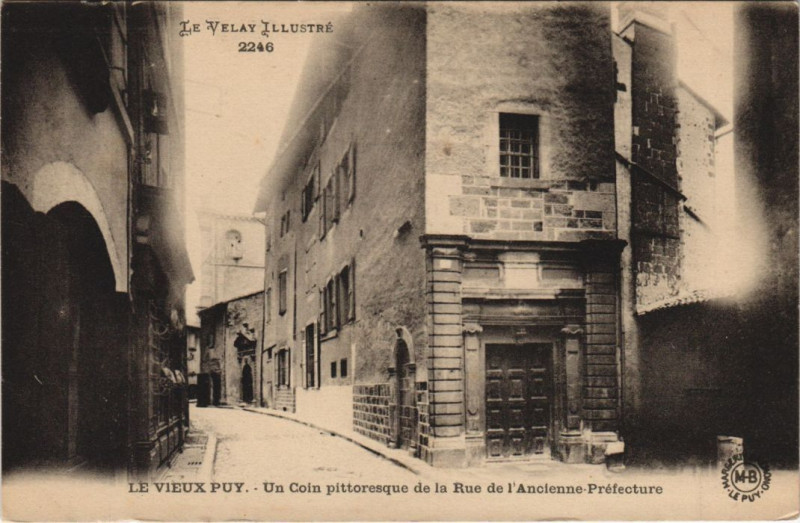 Carte postale ancienne Le Puy - Un coin pittoresque