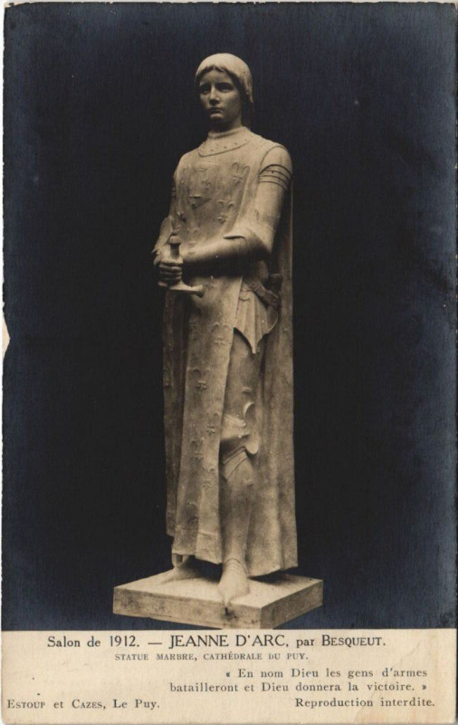 Carte postale ancienne Salon de - Jeanne D'Arc