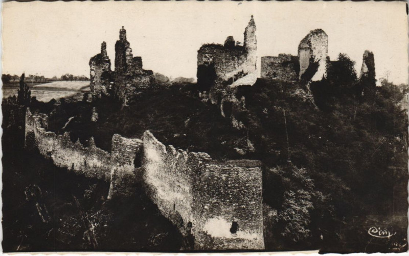 Carte postale ancienne Murat Le Chateau à Murat