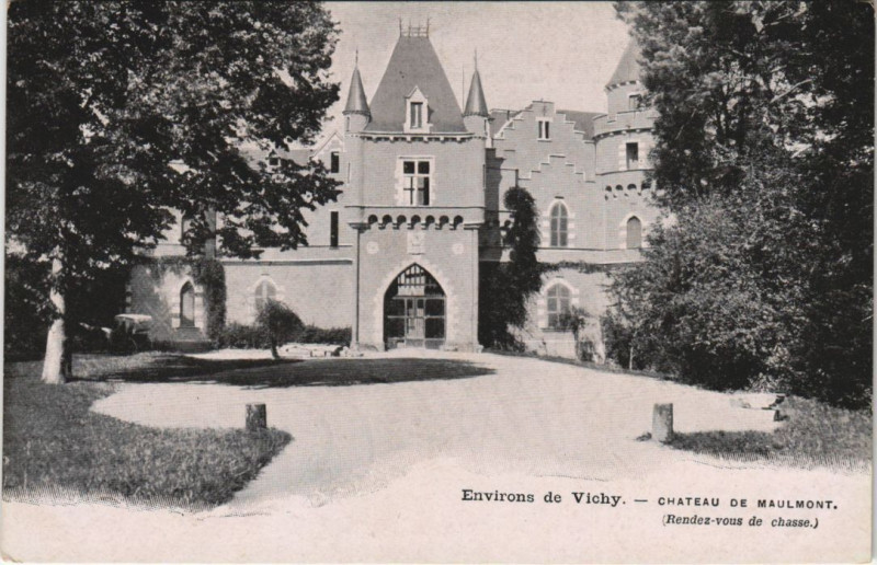 Carte postale ancienne Chateau de Maulmont
