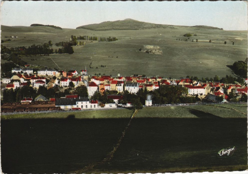 Carte postale ancienne Allanche Vue Generale à Allanche