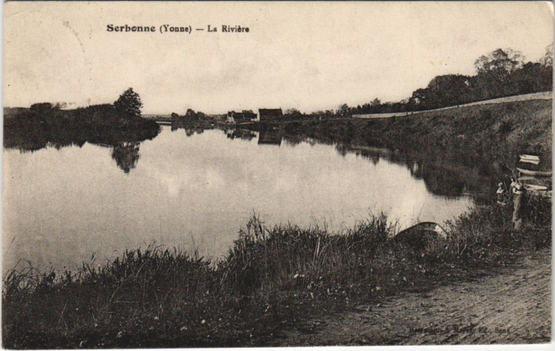 Carte postale ancienne Serbonne La Riviere