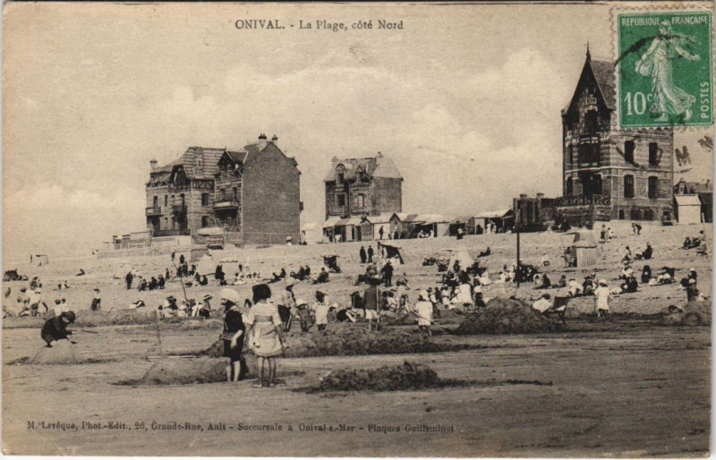 Carte postale ancienne Onival La Plage