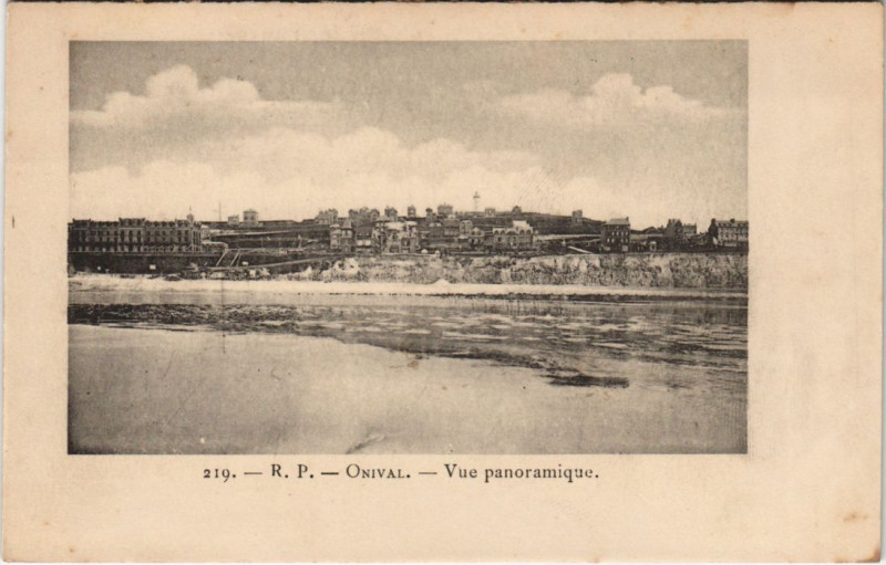 Carte postale ancienne Onival vue panoramique