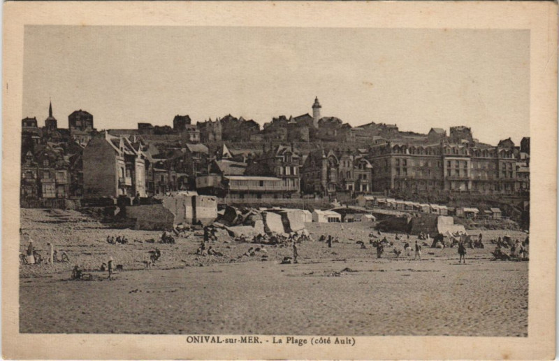 Carte postale ancienne Onival La Plage