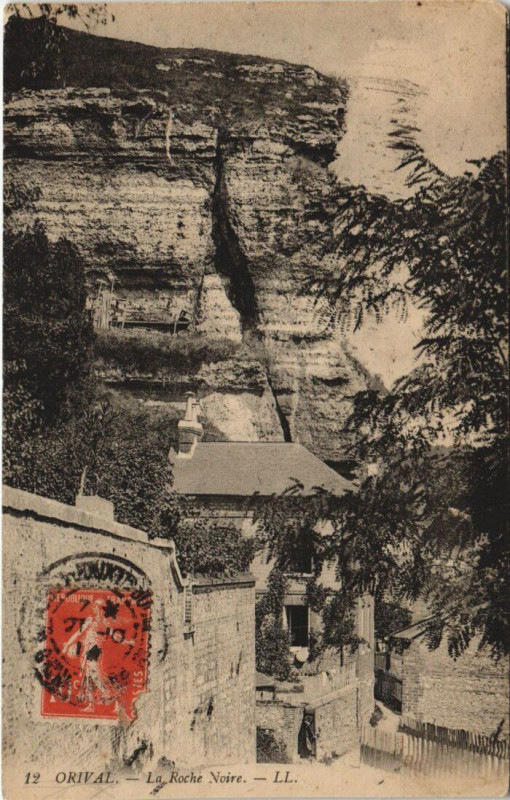 Carte postale ancienne Onival Roche Noire