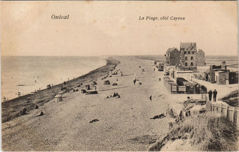 Carte postale ancienne Onival La Plage