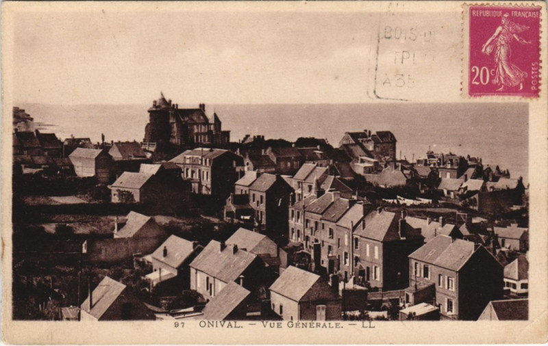 Carte postale ancienne Onival Vue generale