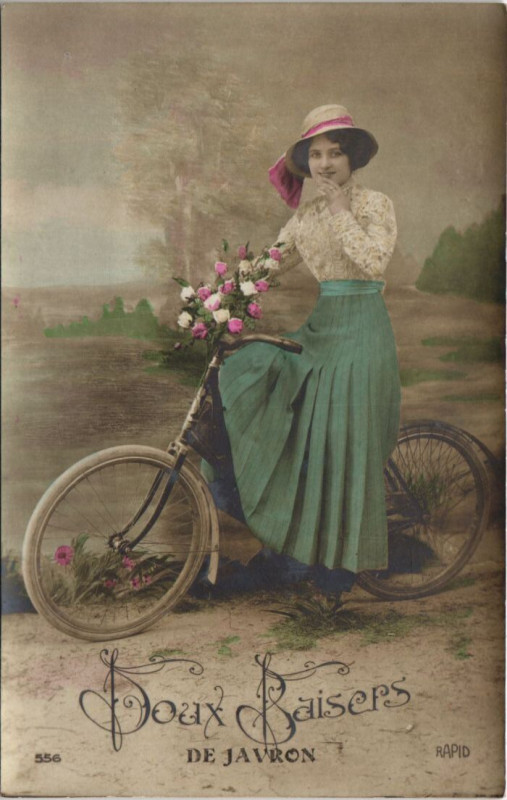 Carte postale ancienne Doux Baiseres - De Javron à Bais