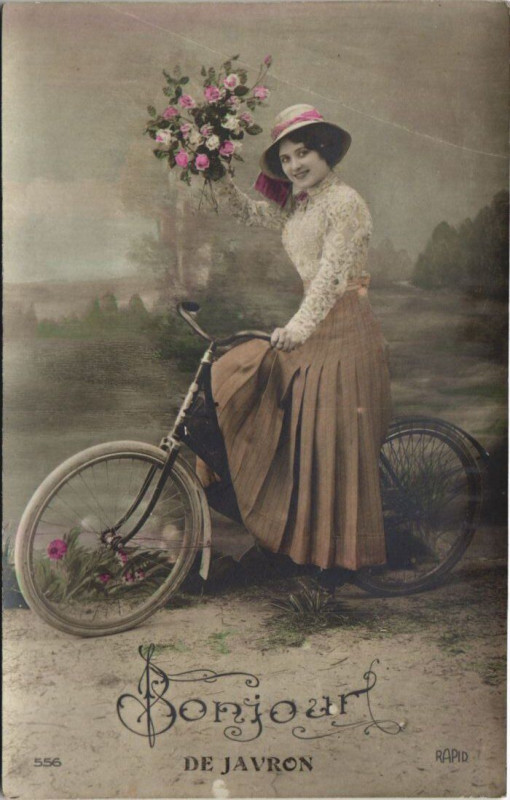 Carte postale ancienne Bonjour De Javron