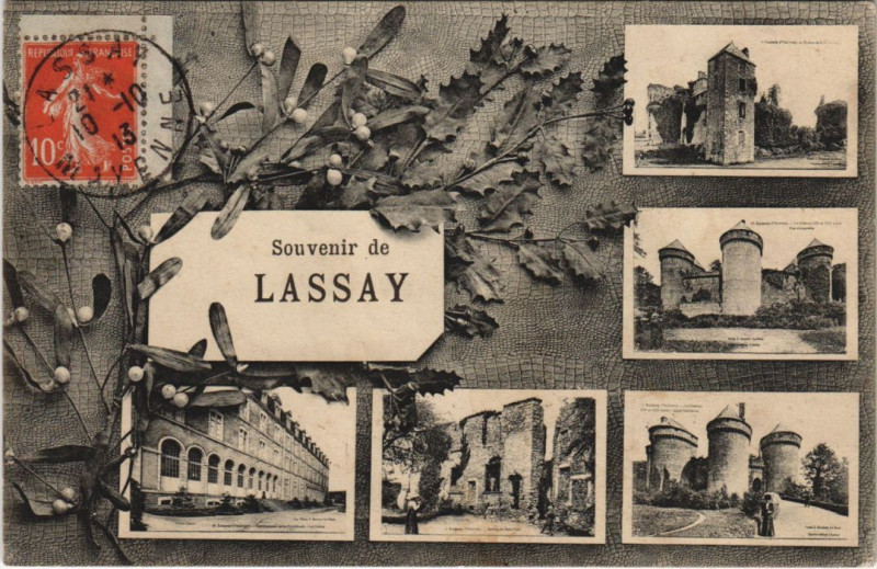 Carte postale ancienne Souvenir de lassay