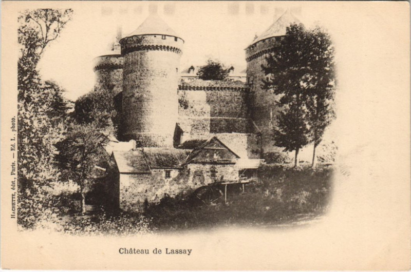 Carte postale ancienne Chateau de lassay
