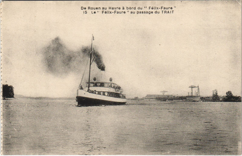 Carte postale ancienne Rouen - Fallx faure à Rouen