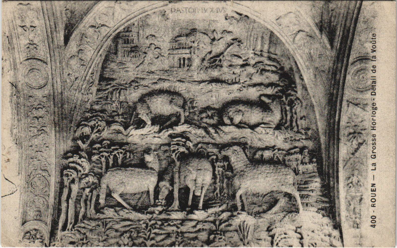 Carte postale ancienne Rouen - La grose à Rouen