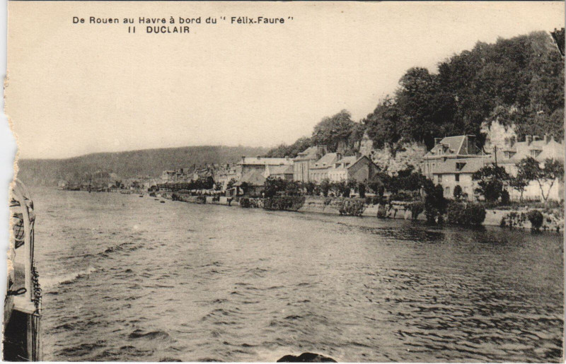 Carte postale ancienne Rouen - Falix faure à Rouen