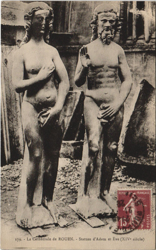 Carte postale ancienne Rouen - La cathedrale à Rouen