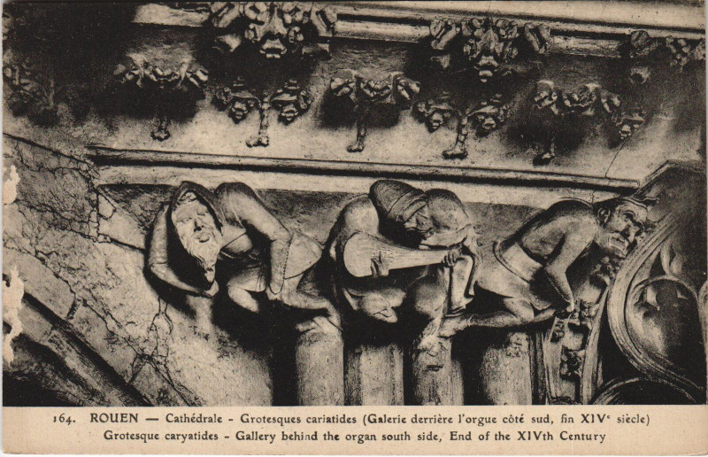 Carte postale ancienne Rouen - Cathedrale à Rouen