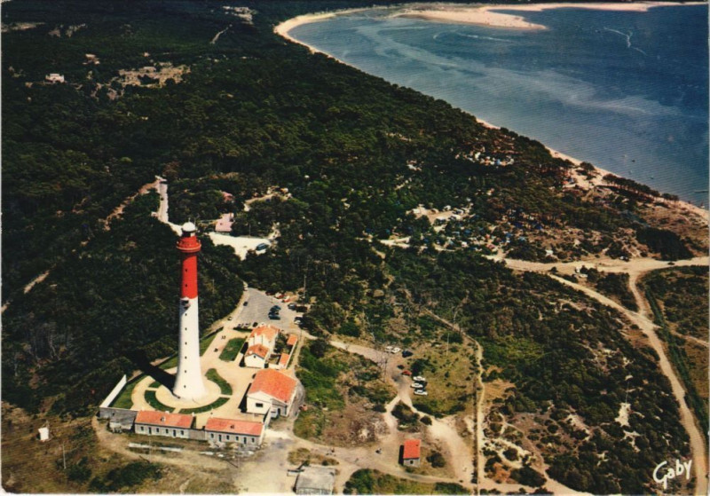Carte postale ancienne Coubre Le Phare