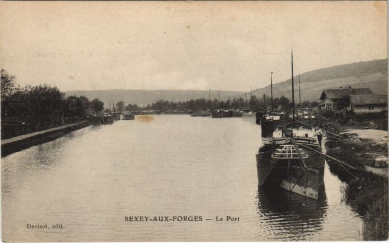 Carte postale ancienne Sexey-Aux-Forges le Port à Sexey-aux-Forges