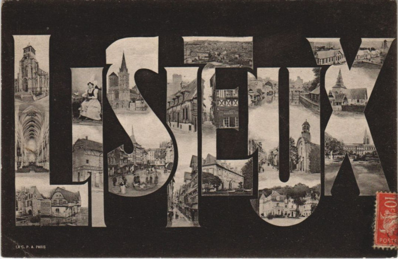 Carte postale ancienne Lisieux Scenes à Lisieux