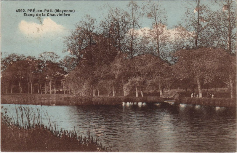 Carte postale ancienne Pre-En-Pail Etanf de le Chauviniere