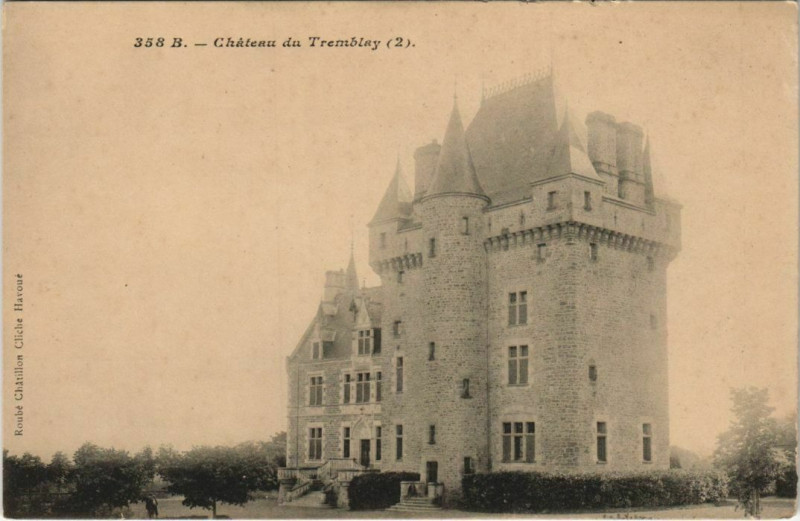 Carte postale ancienne Chateau du Tremblay