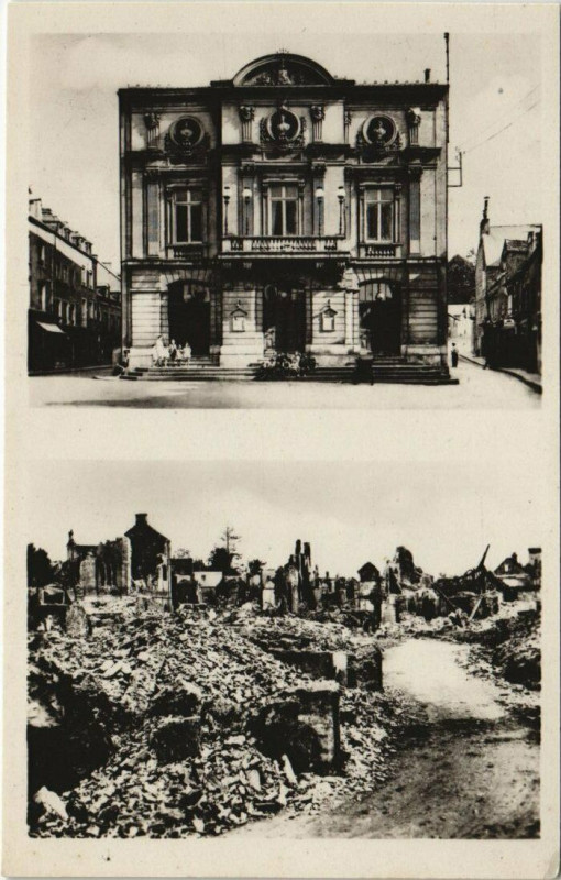 Carte postale ancienne Saint-Lo Le Théatre