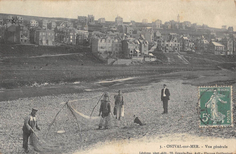 Carte postale ancienne Onival Sur Mer Vue Generale